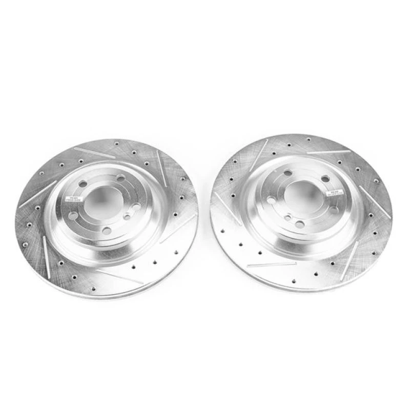 powerstop_EBR1464XPR-67944ccd7f879 Power Stop 15-16 Mercedes-Benz SL400 Rear Evolution Drilled & Slotted Rotors - Pair