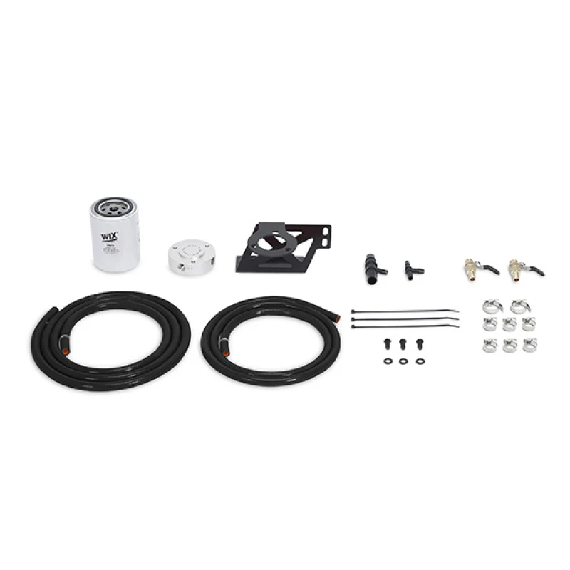 Mishimoto 08-10 Ford 6.4L Powerstroke Kühlmittel-Filter-Kit - Schwarz