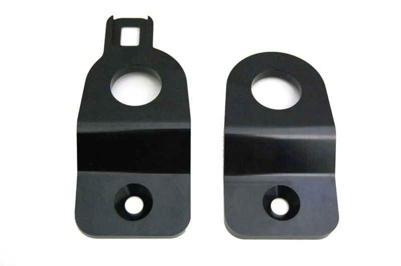Torque Solution Black Radiator Stay Bracket for 2002-2007 Subaru Impreza (Inc WRX / STI)