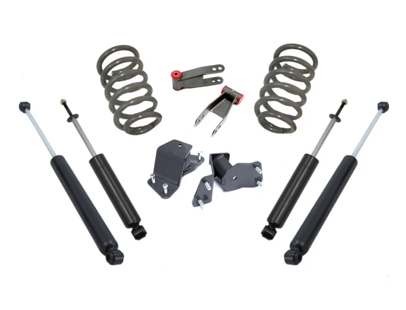 Maxtrac Tieferlegungsfedern für 1988–1998 GM C1500/C2500 2WD V6 5/6 Lug