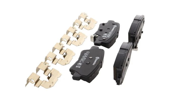 Brembo OE 21-22 Hyundai Accent/19-24 Nexo/2016 Sonata/2019 Sonata PRIME Low-Met Brake Pad - Rear