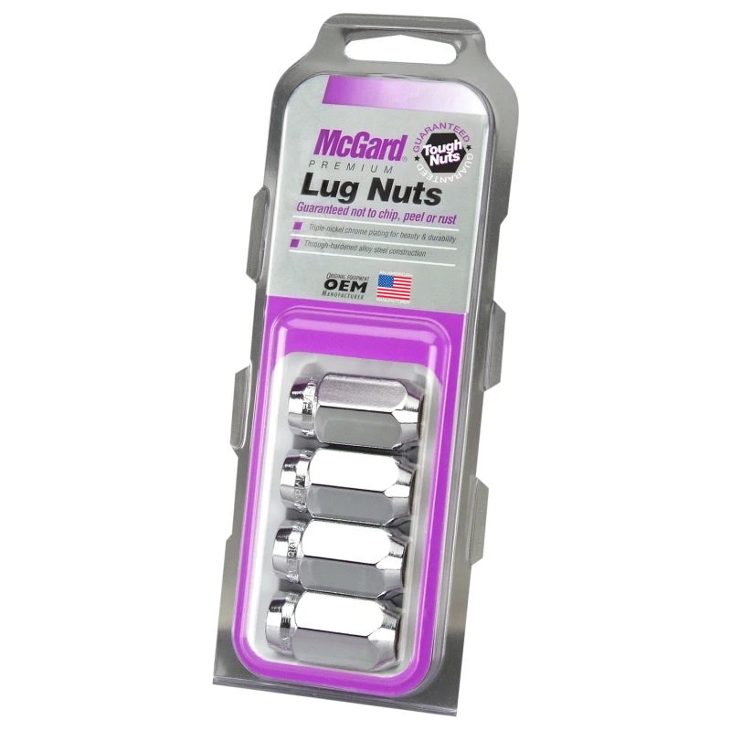 mcgard_64000-679400f7a224c McGard Sechskantmuttern (Kegelsitz) 1/2-20 / 13/16 Sechskant / 1,5 Zoll Länge (4er-Pack) - Chrom