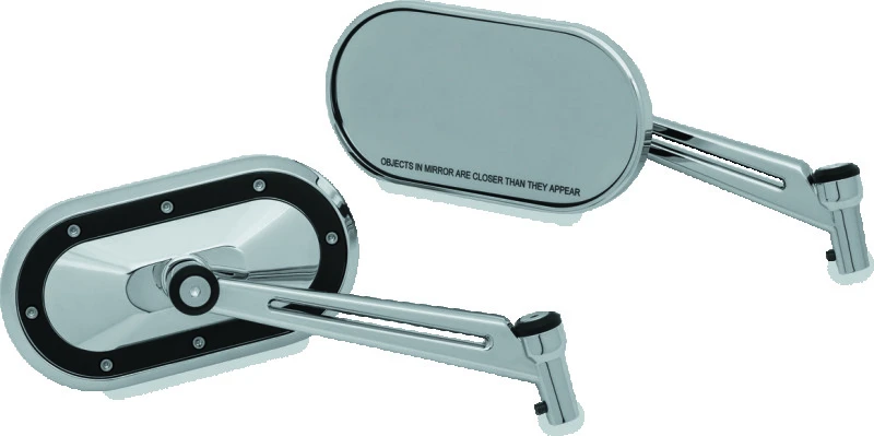 Kuryakyn Heavy Industry Spiegel Chrome/Schwarz