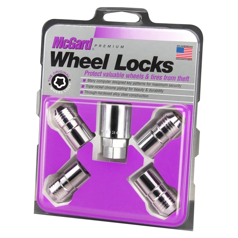 mcgard_24215-6794009b2fcb5 McGard Wheel Lock Nut Set - 4pk. (Cone Seat) M14X1.5 / 21mm & 22mm Dual Hex / 1.639in. L - Chrome