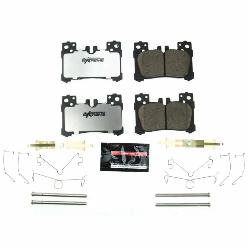 powerstop_Z26-2063-67945ab319332 Power Stop 2018 Lexus LC500 Rear Z26 Extreme Street Brake Pads w/Hardware