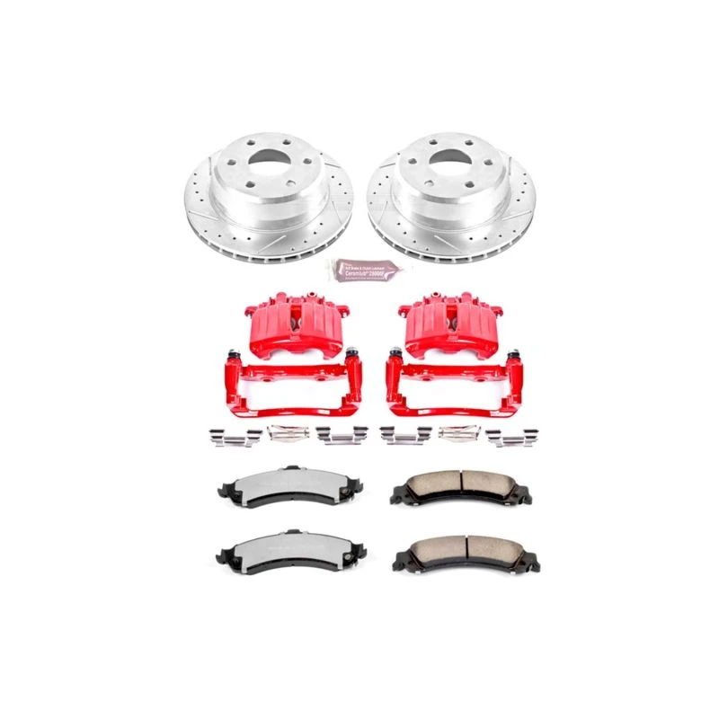 powerstop_KC2046-36-679451ca57cba Power Stop 02-06 Cadillac Escalade Rear Z36 Truck & Tow Brake Kit w/Calipers