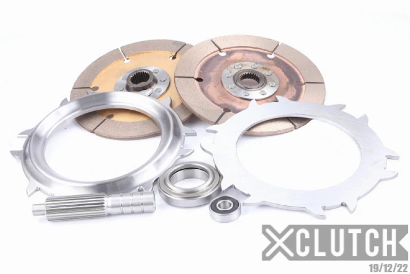 XClutch 7,25 Zoll Doppel Festkeramik Multi-Scheiben Service-Pack für Subaru