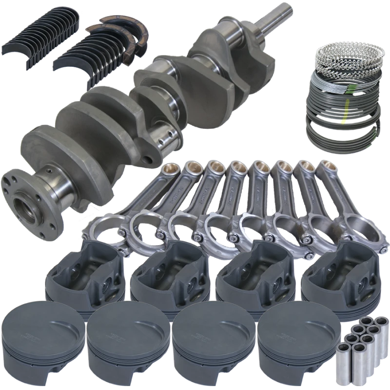 Eagle Ford 460 Kurbelwelle 4.300in Pleuel 6.800in I-Träger Kolben -3cc Flachboden 4.440in Rotierende Baugruppe
