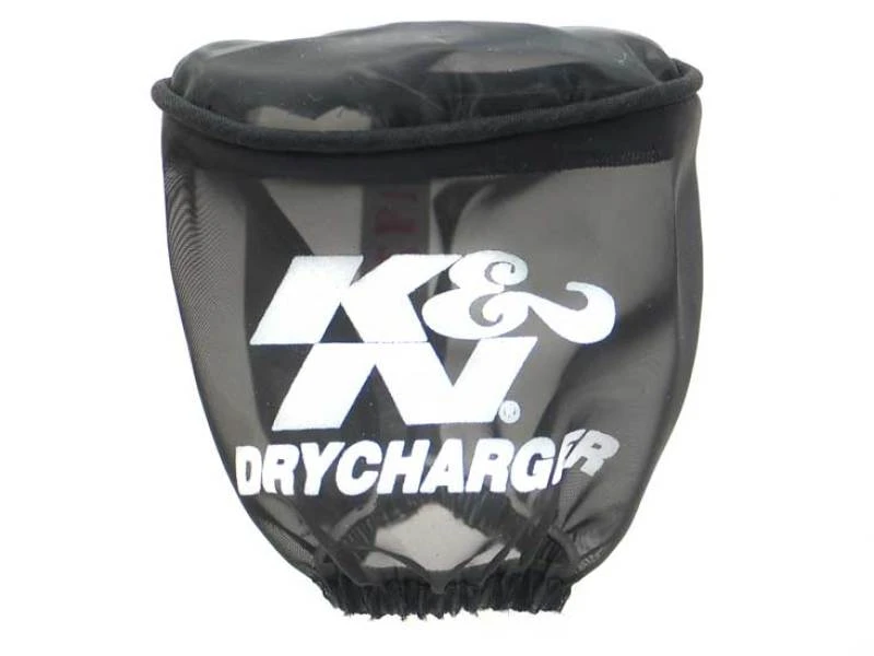 K&N DryCharger Luftfilter-Umwicklung - Oval Gerade - Schwarz