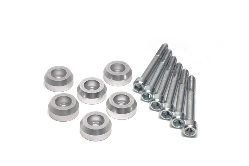 Skunk2 Rear Camber Arm Bolts for 88-00 Honda Civic Integra Silver