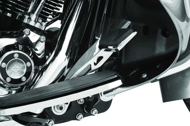 Kuryakyn Girder Extended Brake Pedal 14 and Up With Fairing Lowers Chrome