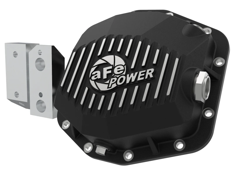 aFe Street Series Hinterachs-Abdeckung Schwarz mit bearbeiteten Rippen 20+ Jeep Gladiator JT (Dana M220)