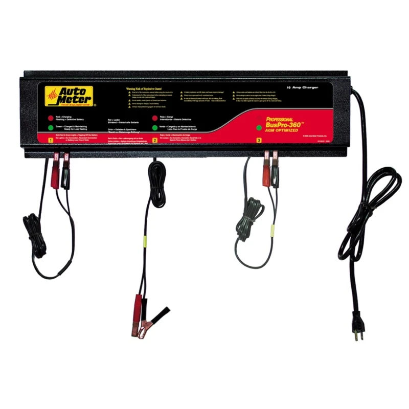 Autometer 120V 3-Station-Automatisierte Multi-Batterie-Ladestation 5 Ampere pro Station