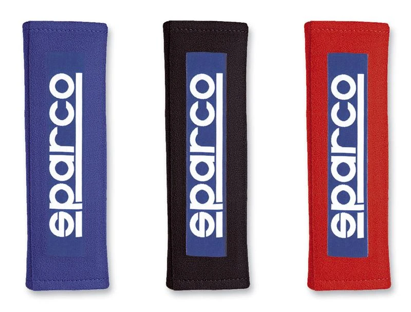 Sparco Belt Pad 3In Black Racing