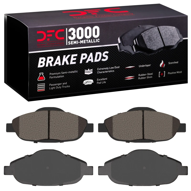 DFC 09-12 Peugeot 308 (Mexico) Front 3000 Semi-Metallic Brake Pads