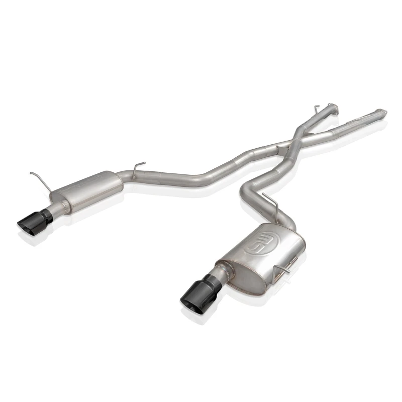 Stainless Works 11-20 Dodge Durango 5.7L 3 Zoll Redline Catback mit 4 Zoll schwarzen Endrohren