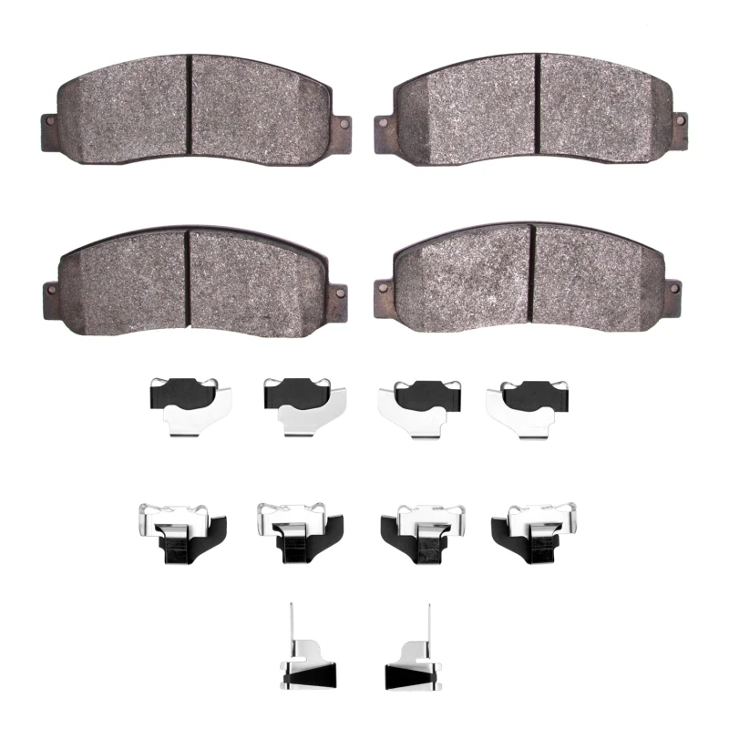 DFC 05-12 Ford F-250 4WD (Super Duty) Front 4000 HybriDynamic Brake Pads and Hardware Kit