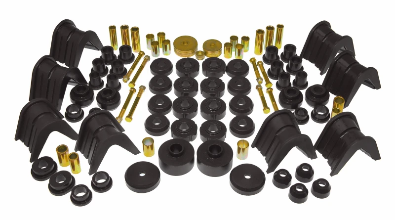Prothane 66-77 Ford Bronco Total Kit - Schwarz