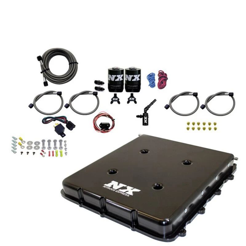 Nitrous Express Nitrous-Kit mit Billet LT4 Supercharger-Deckel ohne Flasche