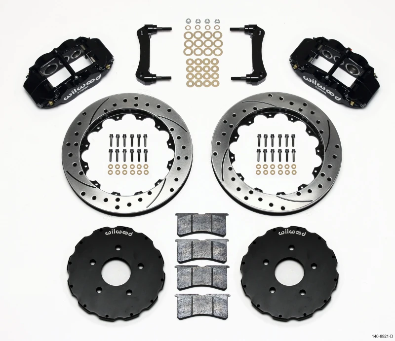 Wilwood Narrow Superlite 6R Vordere Bremsanlage 13,06 Zoll gebohrt 2005- Corvette C6