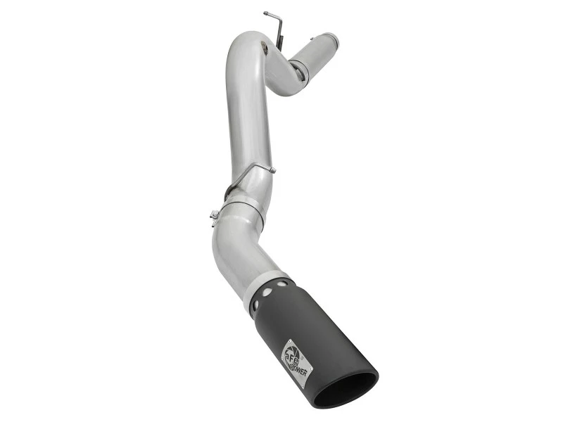 afe_49-04081-B-6792c66e83ca8 aFe Atlas Auspuff 5 Zoll DPF-Back Aluminized Stahl mit schwarzen Endrohren 16-17 GM Diesel LKW V8-6.6L (td)