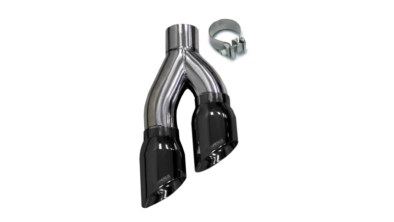 Corsa 1999-2006 Universal Edelstahl-Zwilling 4,0 Zoll Schwarzes PVD Pro-Series-Endrohr