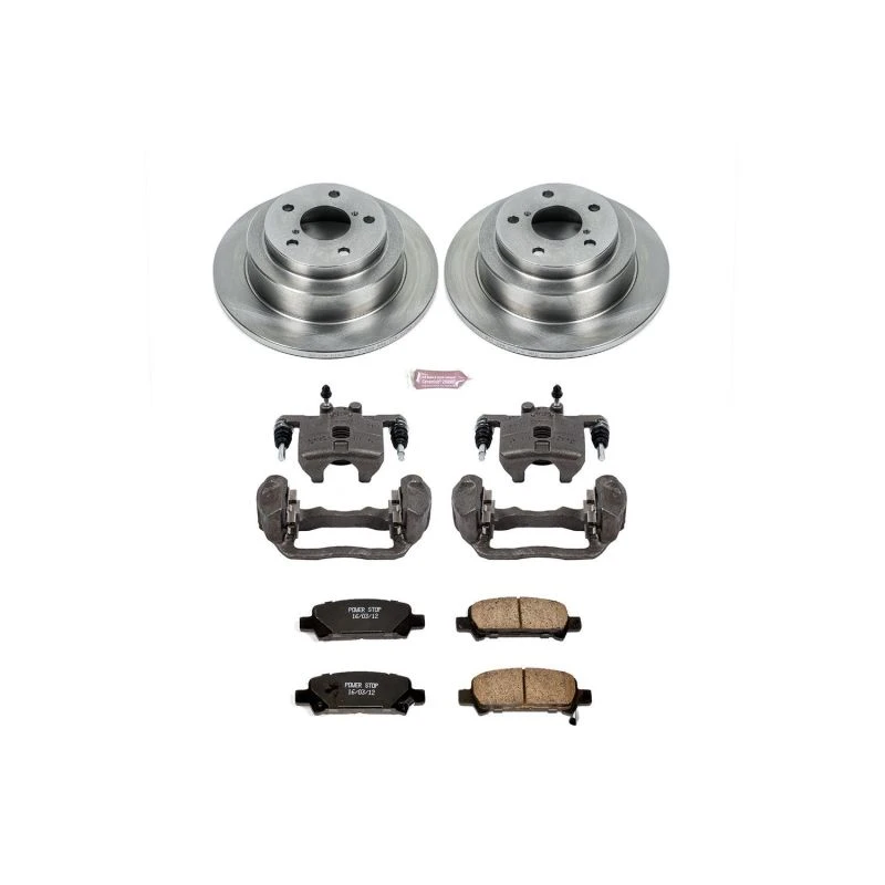 Power Stop Rear Autospecialty Brake Kit w/Calipers for 98-03 Subaru Forester