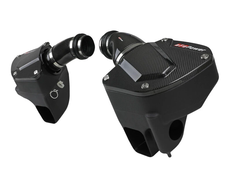 aFe Black Series Stage-2 Carbon Fiber Kaltluft-Ansaugsystem mit Pro DRY S Media