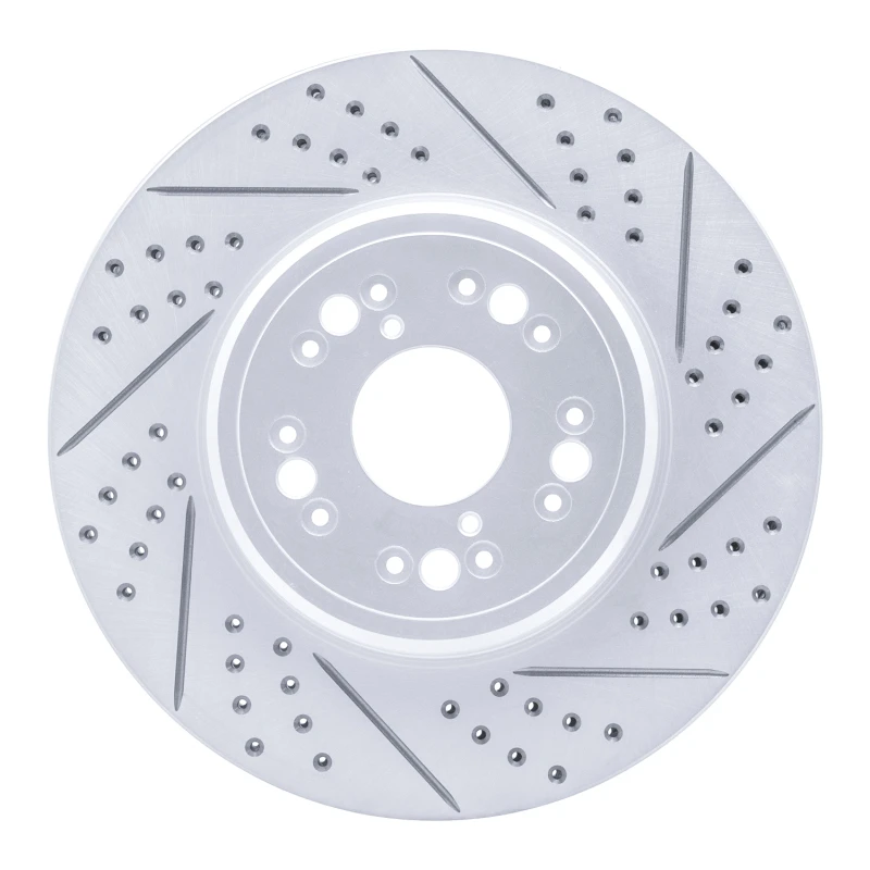 DFC 95-00 Lexus Ls400 Front Right Drilled & Slotted Geoperformance Rotor