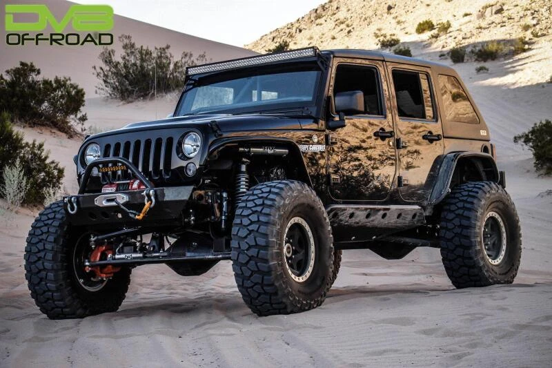 DV8 Offroad Fast Back Hard Top für 07-18 Jeep Wrangler JK 4-Türer