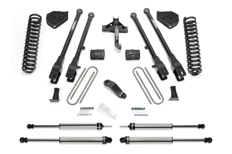 Fabtech 19-20 Ford F450/550 4WD Diesel 6 Zoll 4Link-System mit Spulen und Dl-Stoßdämpfern