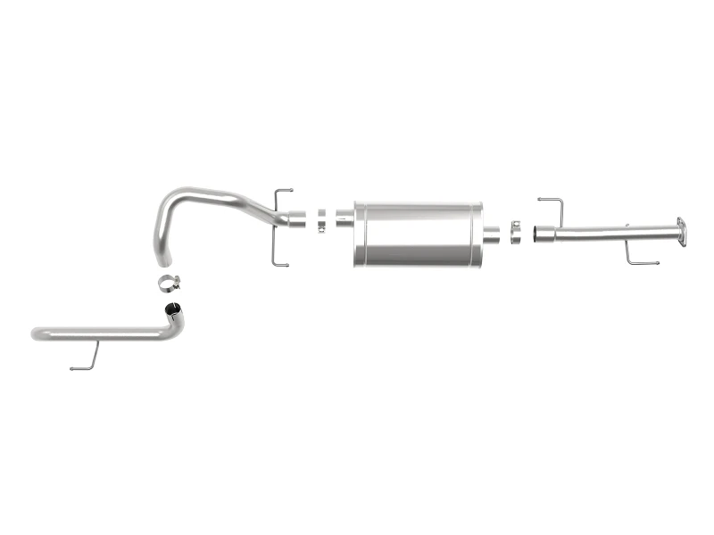 aFe MACH Force-XP 2,5 Zoll 409 SS Cat-Back Hi-Tuck Auspuff