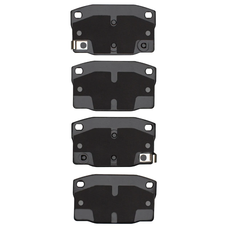 DFC 88-90 Pontiac 6000 Rear 5000 Advanced Semi Metallic Brake Pads and Hardware Kit
