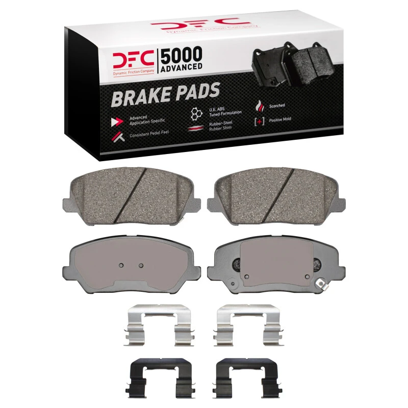 DFC 14-18 Kia Forte Front 5000 Advanced Ceramic Brake Pads and Hardware Kit