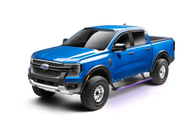 AMP Research 24-25 Ford Ranger SuperCrew PowerStep Vision - Black
