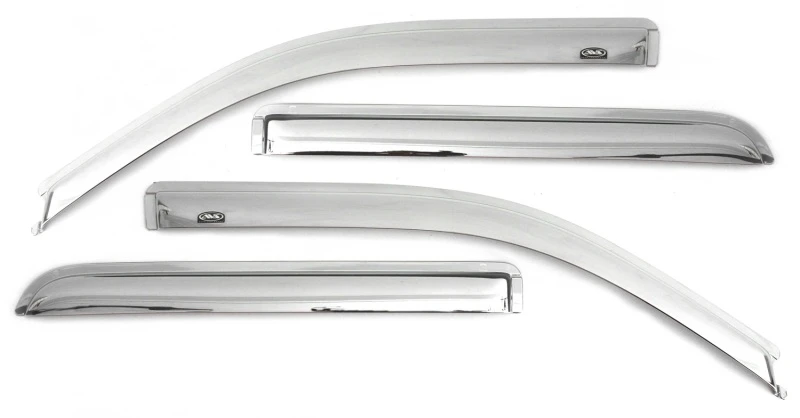 AVS 06-08 Lincoln Mark LT Ventvisor Außenmontage Front- und Heckfenster-Deflektoren 4-teilig - Chrom