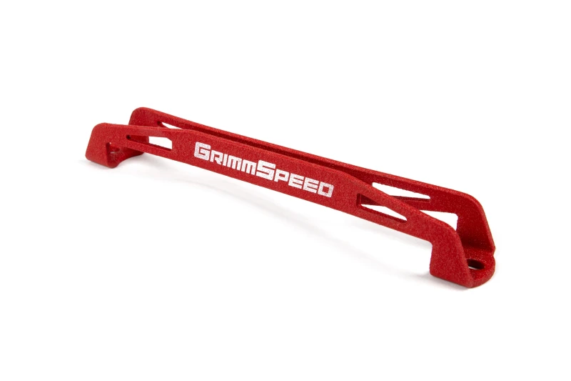 GrimmSpeed Lightweight Battery Tie Down für 08-18 Subaru WRX/STI - Rot