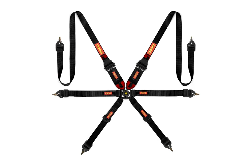 Momo Int. Camlock 6pt Clip In Restraint-Black