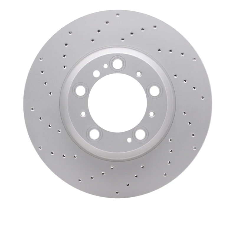 DFC 99-23 Porsche 911 Left Rear Drilled Hi-Carbon Alloy Geomet Coated Rotor