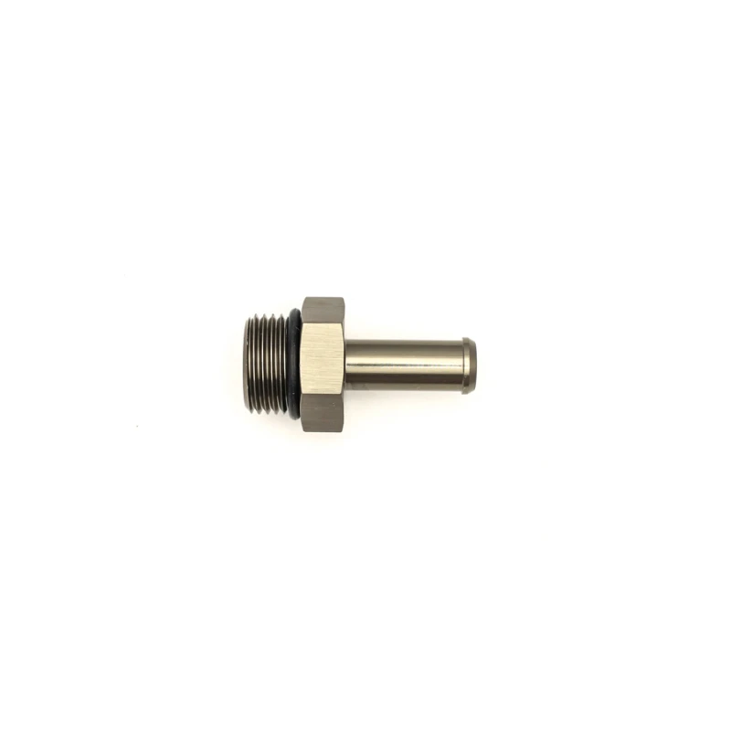DeatschWerks 8AN ORB-Männlich auf 3/8-Zoll-Barb-Fitting (Einzel-Barb - inkl. O-Ring)