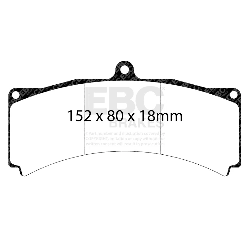 EBC Racing AP Racing CP5560 Calipers RP-X Brake Pads