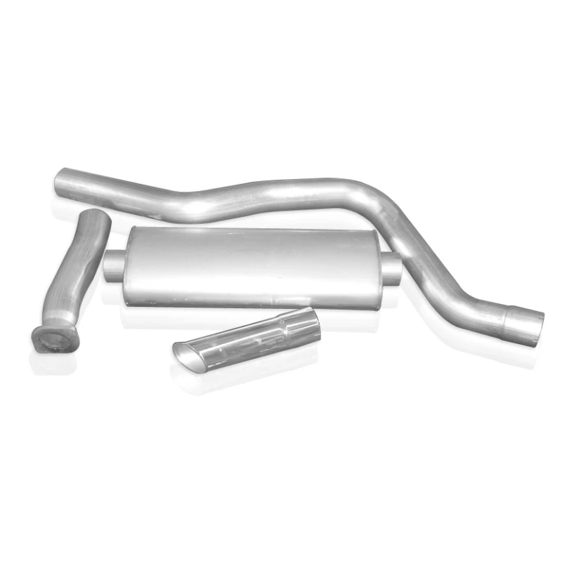 Stainless Works 2006-09 Chevy 6.0L Trailblazer SS 3-1/2 Zoll Katback-Schalldämpfer mit einer Kammer, werkseitige Ausführung