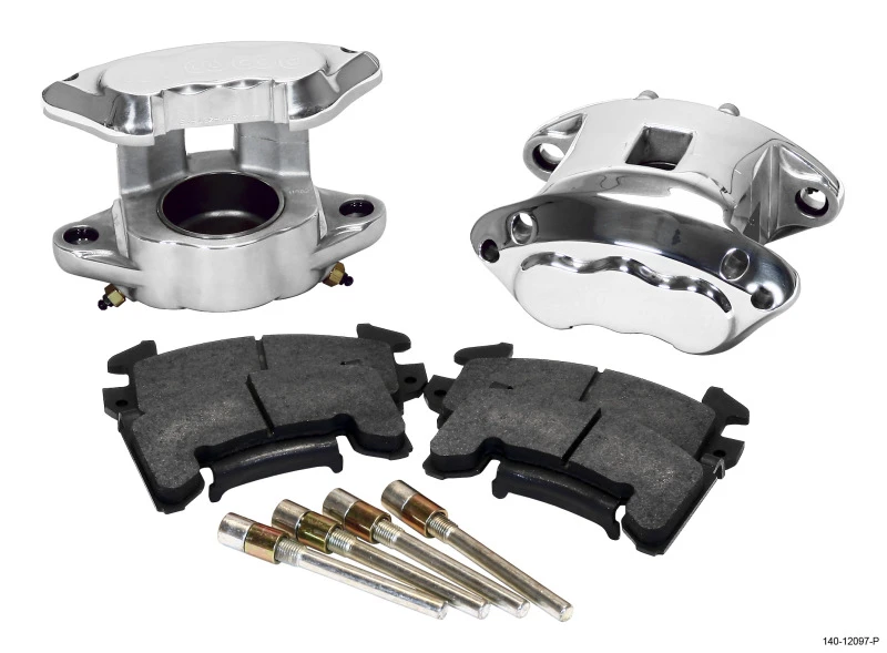 Wilwood D154 Vordere Bremse - Poliert 2,50 Zoll Kolben 1,04 Zoll Rotor