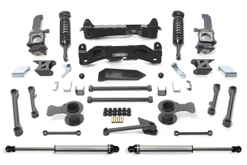 Fabtech 10-13 Toyota FJ 4WD 6-Zoll-Perf-System mit Dlss 2,5C/Os und Rr Dlss