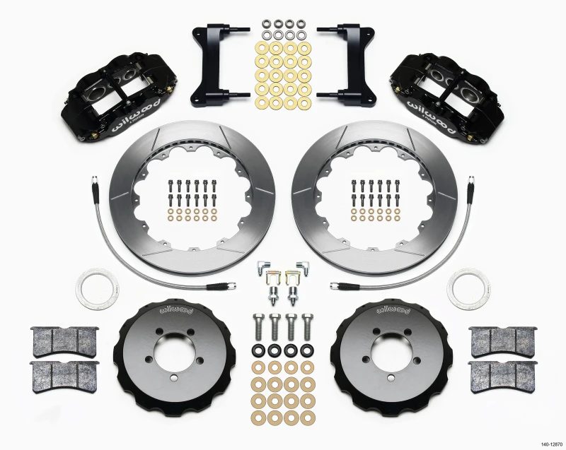 Wilwood Narrow Superlite 6R Front-Hat-Kit 12,88 Zoll 2012- Toyota / Scion FRS mit Leitungen