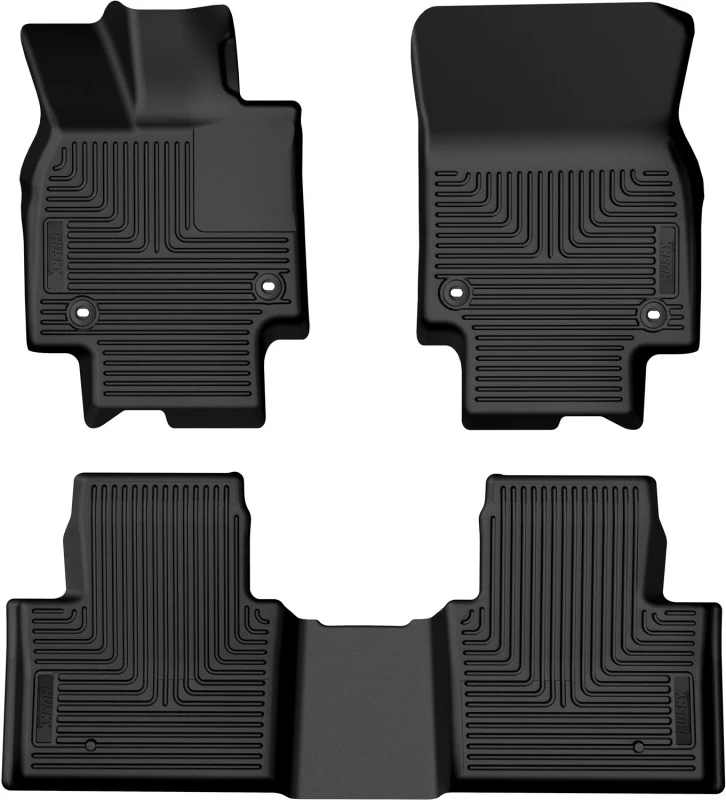 Husky Liners 23-25 Toyota Crown Weatherbeater Front & 2nd Seat Floor Liners - Black