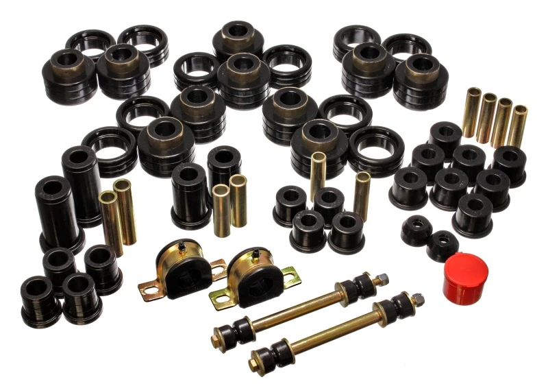 Energy Suspension 95-97 Chevy Tahoe / GMC Denali 4WD Schwarzes Hyper-Flex-Master-Bushing-Set