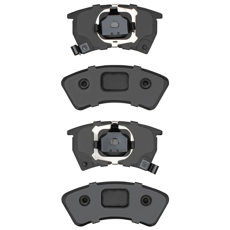 DFC 87-89 Mazda 323 Front 5000 Advanced Semi Metallic Brake Pads and Hardware Kit