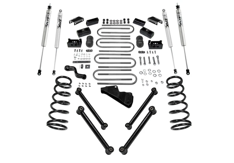 Superlift 6 Zoll Höherlegungskit für 2006–2007 Dodge Ram 2500/3500 4WD 5.9L Cummins Diesel mit Fox 2.0 Stoßdämpfern