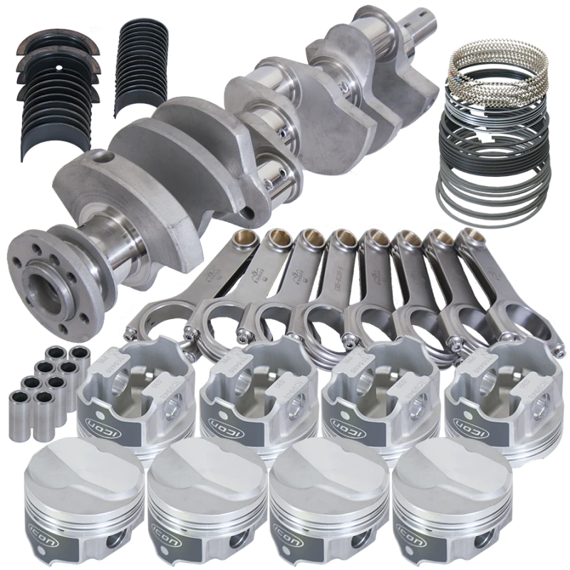 Eagle Chevy 396/402 3.766in Kurbelwelle 6.135in H-Beam 17cc Dome 4.185in Kolben Rotierende Baugruppe